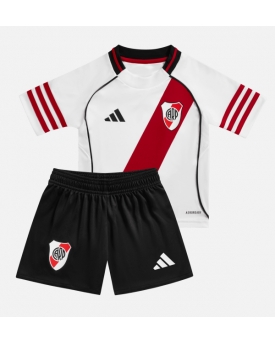 Billige Fotballdrakt River Plate Replika Hjemmedraktsett Barn 2025-26 Kortermet (med bukser)